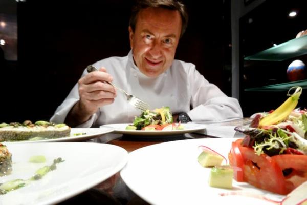 Εστιατόρια αστέρι Michelin πρώτης κατηγορίας μαγείρισσα φαγητού