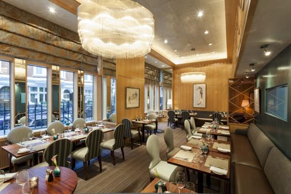 Εστιατόρια με αστέρι Michelin εσωτερική διακόσμηση πολυτελούς ατμόσφαιρας
