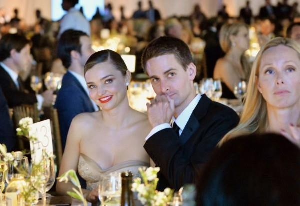 Η Miranda Kerr με τον Evan Spiege