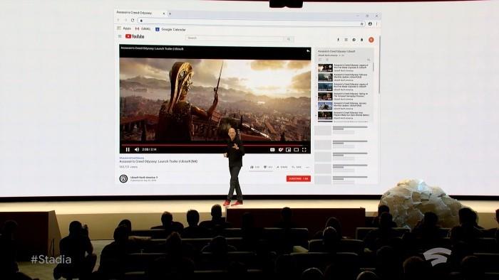 Με το Google Stadia, μπορείτε να κάνετε streaming και να παίξετε παιχνίδια Triple A ανά πάσα στιγμή από οποιαδήποτε συσκευή, να παρακολουθήσετε ένα τρέιλερ και στη συνέχεια να παίξετε το παιχνίδι αμέσως