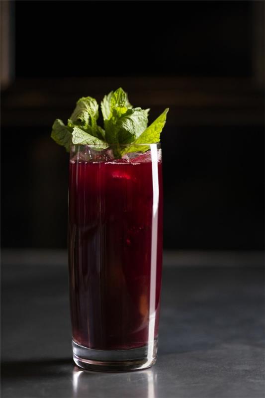 Mocktail Recipes Μη αλκοολούχα κοκτέιλ Συνταγές Berry Burlesque