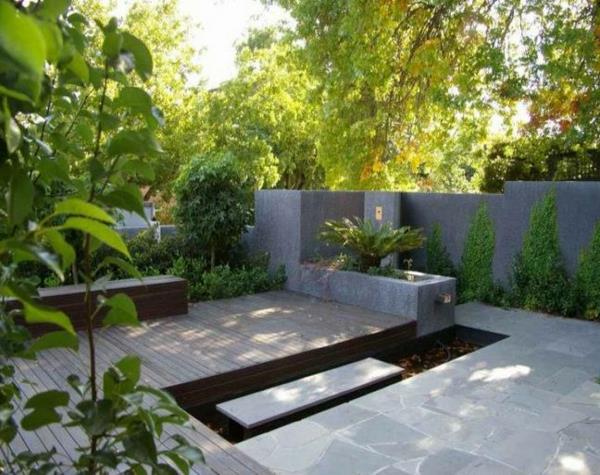 Σύγχρονη σχεδίαση κήπου ιδέες κήπου τάσεις εγκατάσταση