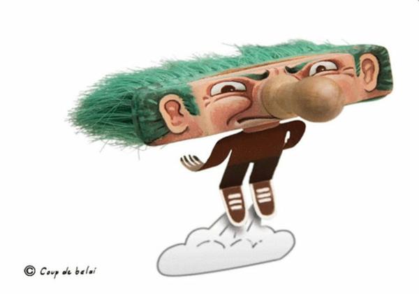 Σύγχρονα γλυπτά του Γάλλου καλλιτέχνη Gilbert Legrand 3d ζωγραφική