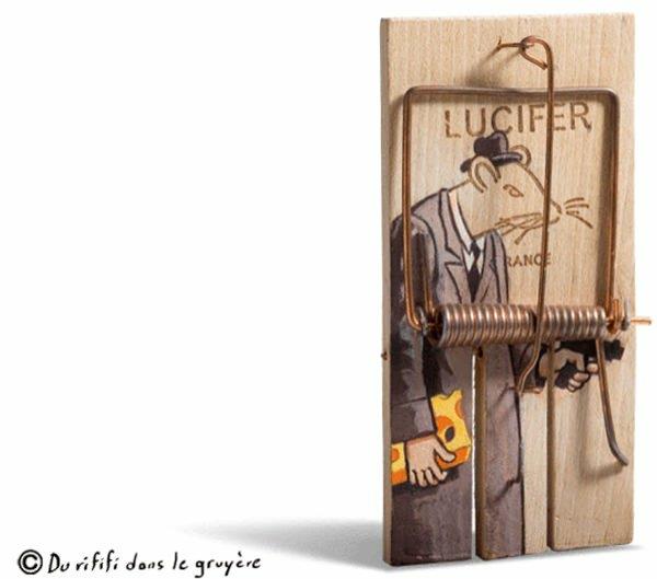 Σύγχρονα γλυπτά του Γάλλου καλλιτέχνη Gilbert Legrand παγίδα αρουραίων