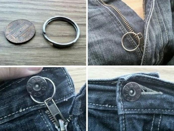 Συμβουλές μόδας Zipper Attach Creative DIY Ideas