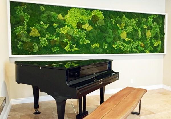 Φτιάξτε έναν τοίχο από βρύα μόνοι σας Biophilia Υλοποιήστε τις τάσεις της ζωής στο πιάνο