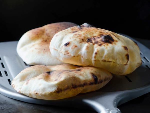 Ιδέες για ψήσιμο ψωμιού Naan φρέσκο ​​ψωμί