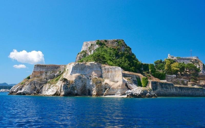 Ταξιδέψτε στο νησί της Κέρκυρας Corfu Greece rocks