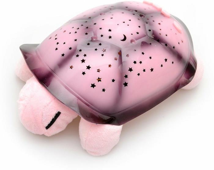 Νυχτερινό επιτραπέζιο φωτιστικό χελώνα ροζ