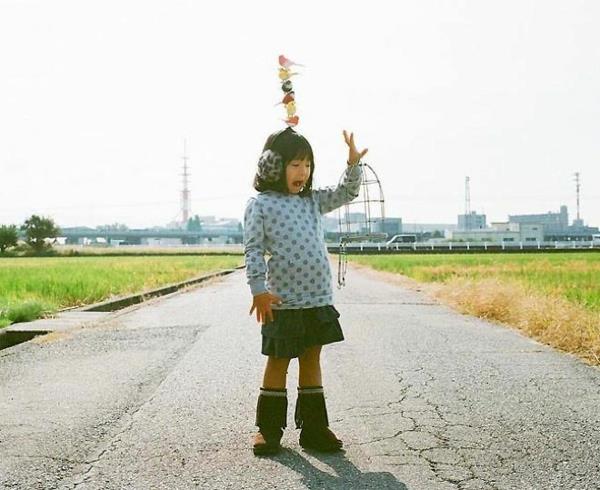 Ναγκάνο Toyoka κόρη αστείες φωτογραφίες παιδιών
