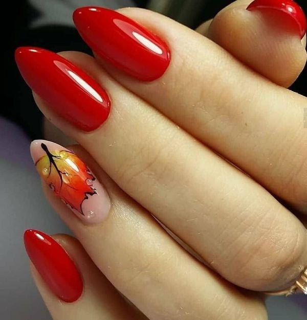 Nail trends ιδέες για κόκκινα νύχια