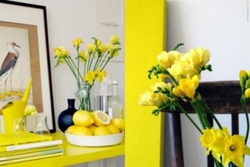 Ιδέες διακόσμησης νάρκισσους με πολύ κίτρινο χρώμα στο εσωτερικό