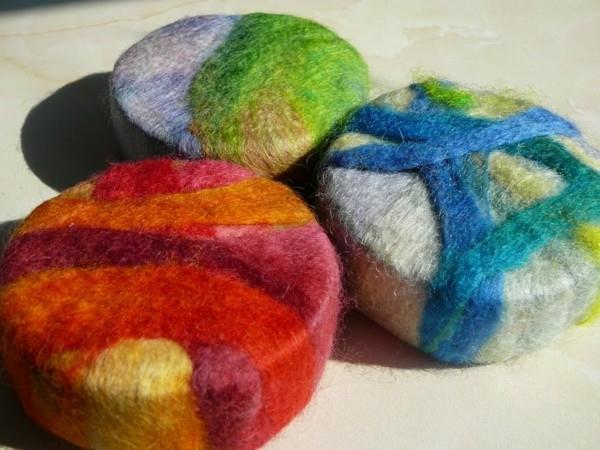 Wet felting Felting Χειροτεχνίες με παιδιά Μορφή τσόχας