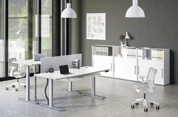 Όχι μόνο μια τάση, αλλά ένα μέλλον - ρυθμιζόμενα σε ύψος γραφεία όρθια τραπέζι καρέκλα γραφείου στο σπίτι