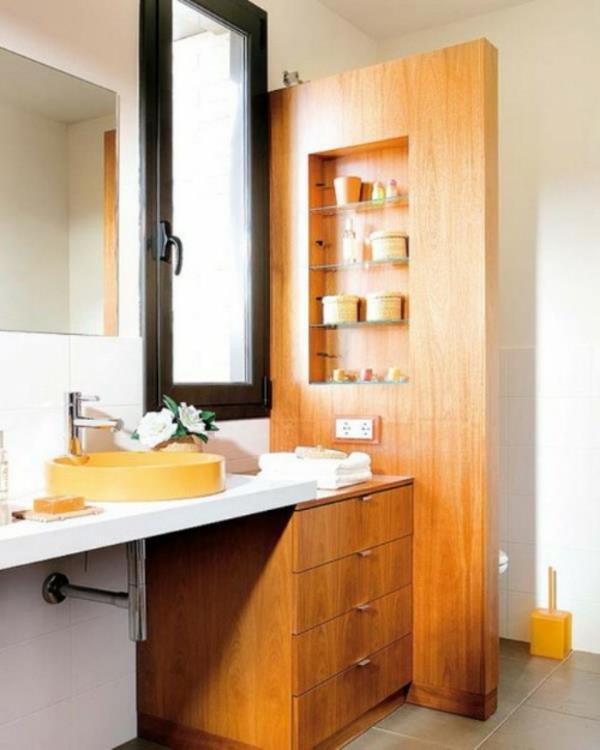 Μια πρόταση για εξειδικευμένα ράφια σε ξύλινα μπάνια