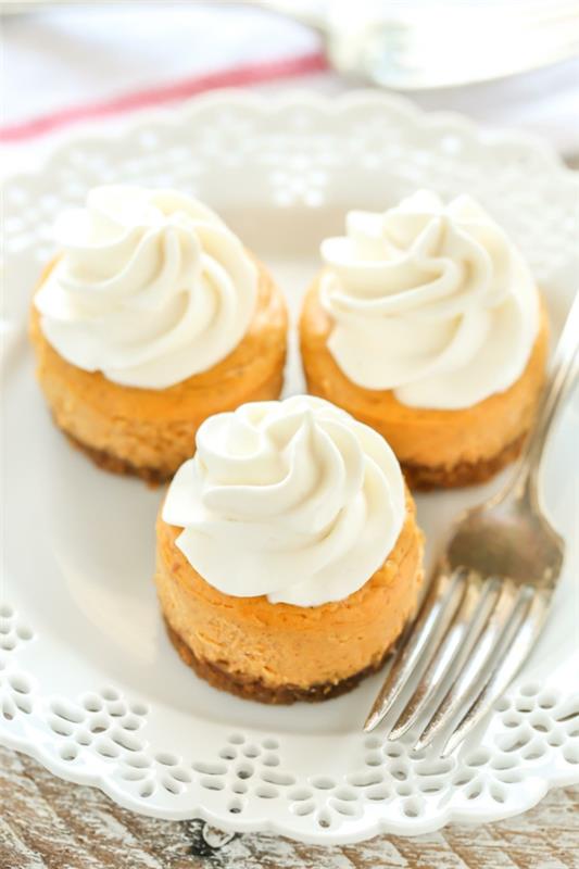 No Bake Pumpkin Cheesecake Round Cheesecake χωρίς φάρους