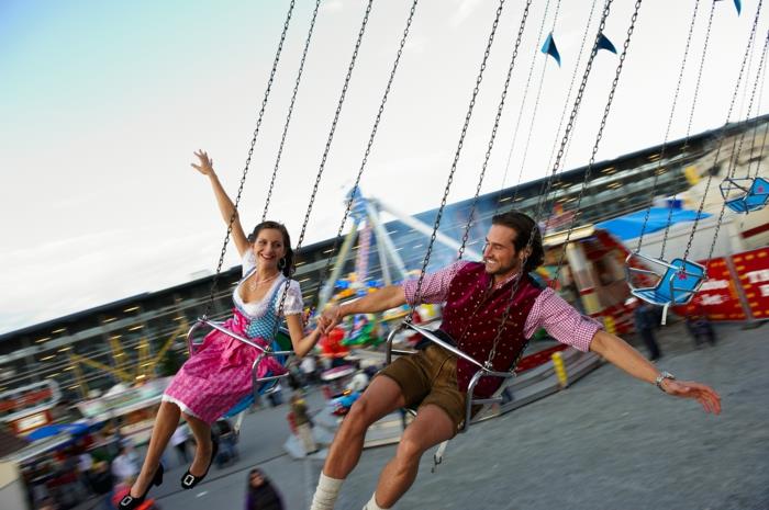 Καρουζέλ αλυσίδας Oktoberfest Μόναχο