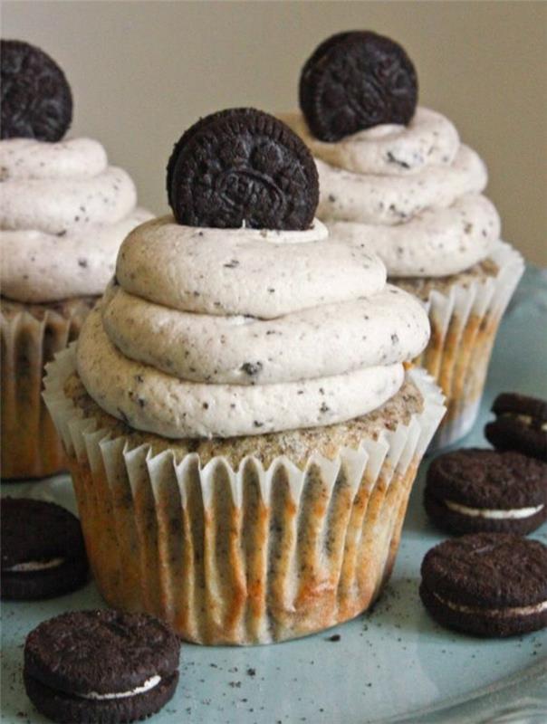 Oreo Cream Cupcakes Recipe Baking Tart Recipe Ideas