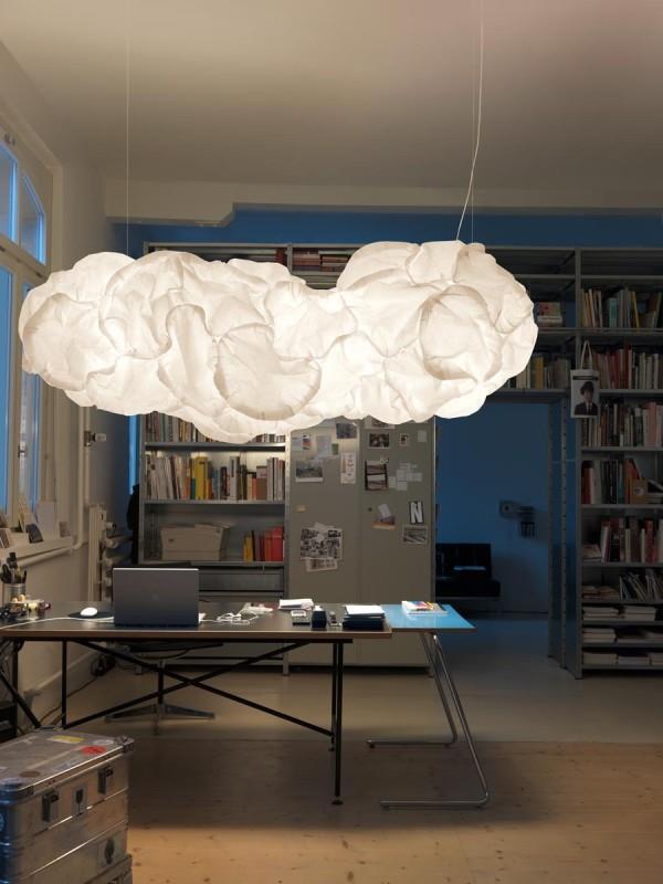 σύννεφα αρχικά κρεμαστά φώτα ενδιαφέρουσα τραπεζαρία τραπεζαρία ιδέα