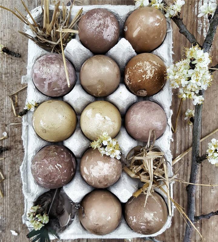 Πασχαλινές ιδέες χειροτεχνίας - Πασχαλινά αυγά - Πολύχρωμα Πασχαλινά αυγά