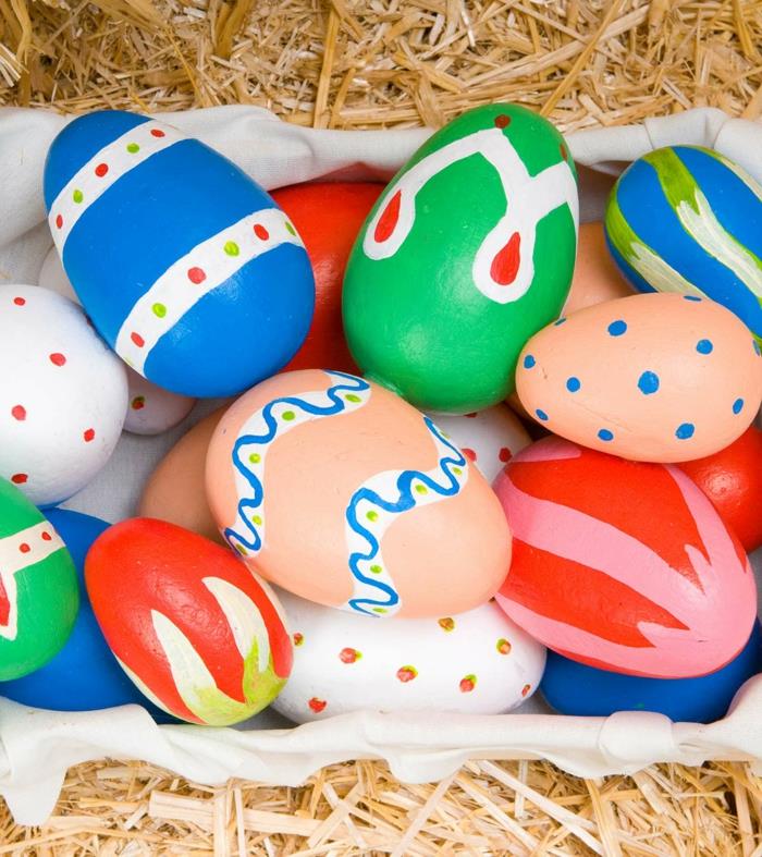 Πασχαλινές ιδέες ζωγραφικής για παιδιά με αυγά