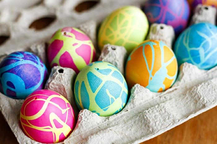Φυσικά, ιδέες ζωγραφικής για αυγά Πάσχας φιλικά προς τα παιδιά