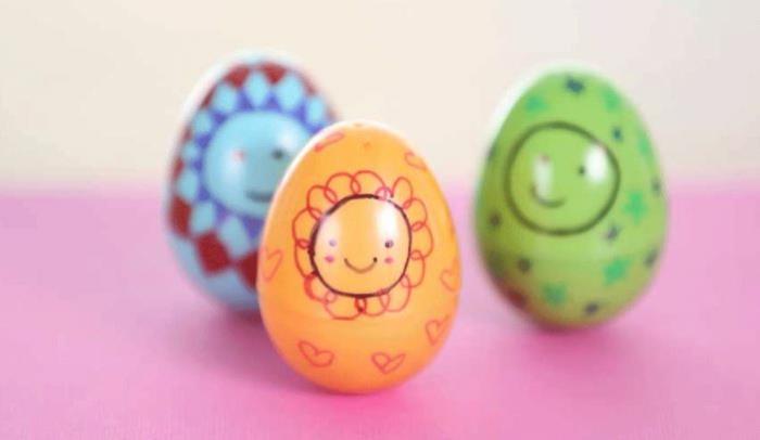 Ζωγραφίζοντας ιδέες για πασχαλινά αυγά μικρά παιδιά φιλικά προς τα παιδιά