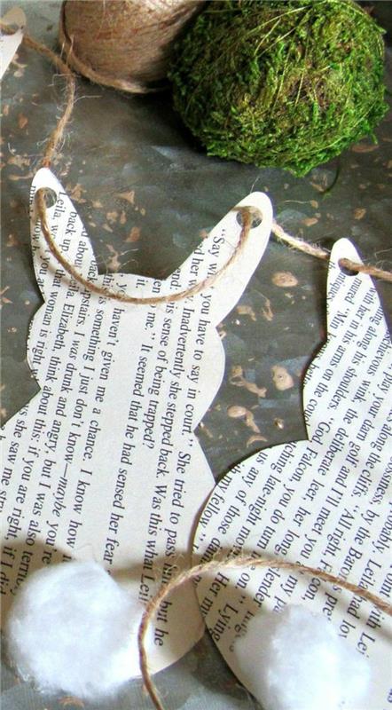 Tinker Πασχαλινή γιρλάντα που ζει βιώσιμα ΑΠΛΗ DIY ideen