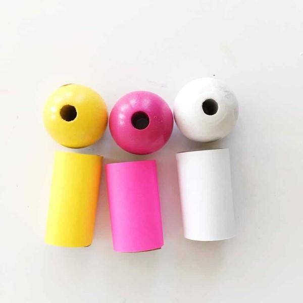 Tinker Πασχαλινό αρνί-φιλικές προς το περιβάλλον ιδέες και εύχρηστες οδηγίες ρολό τουαλέτας κούκλες δάχτυλα