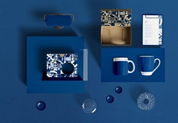 Χρώμα Pantone του έτους 2020 αξεσουάρ σπιτιού