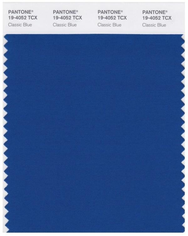 Χρώμα Pantone της Χρονιάς 2020 Classic Blue Classic Blue