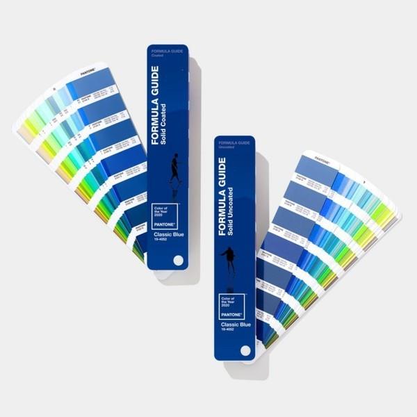 Κλασική χρωματική παλέτα χρώματος Pantone της χρονιάς 2020