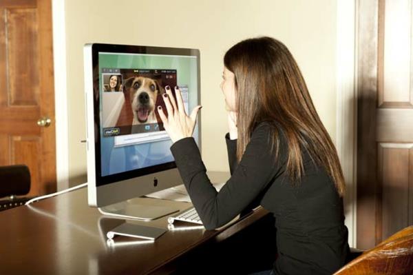 Κάμερα PetChatz και αυτόματος τροφοδότης φορητός υπολογιστής σκύλου