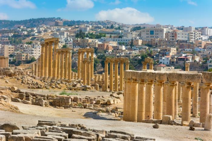 Πέτρα Ιορδανία πρωτεύουσα Jordan Gerasa oval forum roman 3
