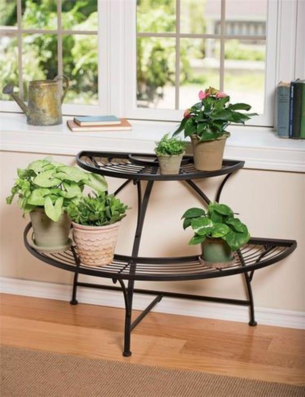 Plant stand upcycling ιδέες metal