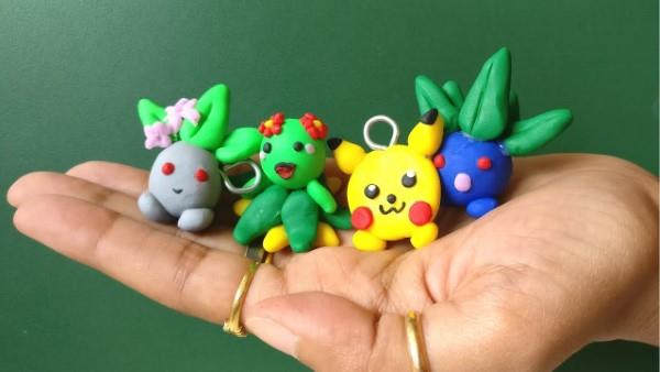 Pokemon tinker με παιδιά - φανταστικές ιδέες και οδηγίες χειροτεχνίας fimo pokepom ιδέες