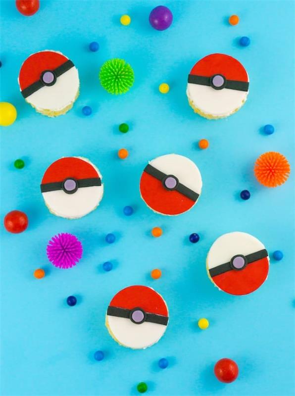 Pokemon tinker με παιδιά - φανταστικές ιδέες και οδηγίες χειροτεχνίας pokeball biscuits deco