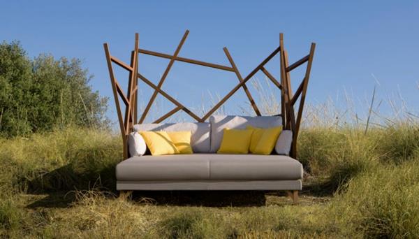Επιτραπέζια καρέκλα επίπλων κήπου Polyrattan σε εξωτερικούς χώρους