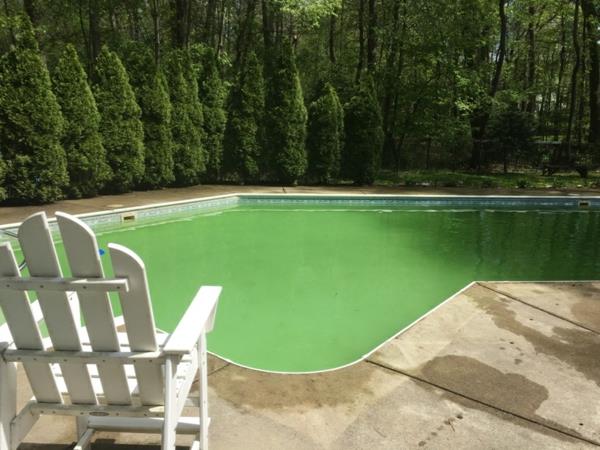 Ιδέες για πράσινο χρώμα πισίνας