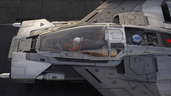 Η Porsche και η Lucasfilm σχεδιάζουν ένα πιλότο καμπίνας διαστημόπλοιο Pegasus διαστημόπλοιο Star Wars