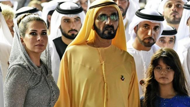 Η πριγκίπισσα Haya Sheikh Mohammed του Ντουμπάι η κόρη της Al Jalita 11 ετών