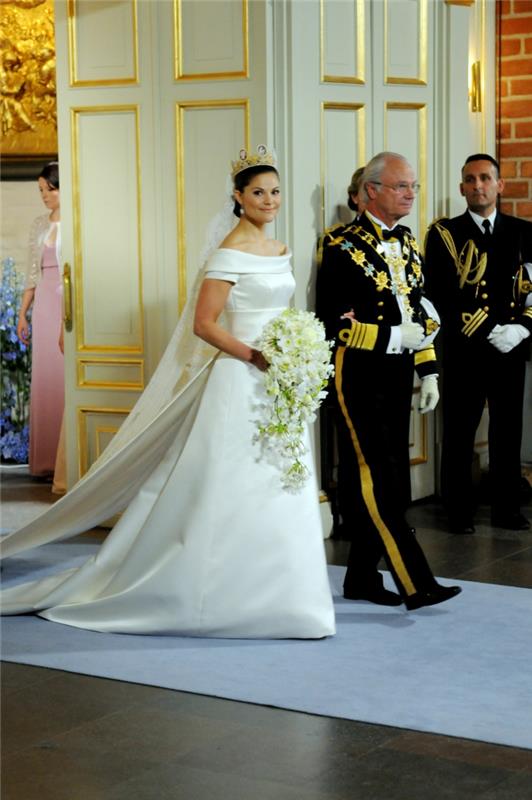 Ο γάμος της πριγκίπισσας Βικτωρίας της Σουηδίας Ντάνιελ Γουέστλινγκ