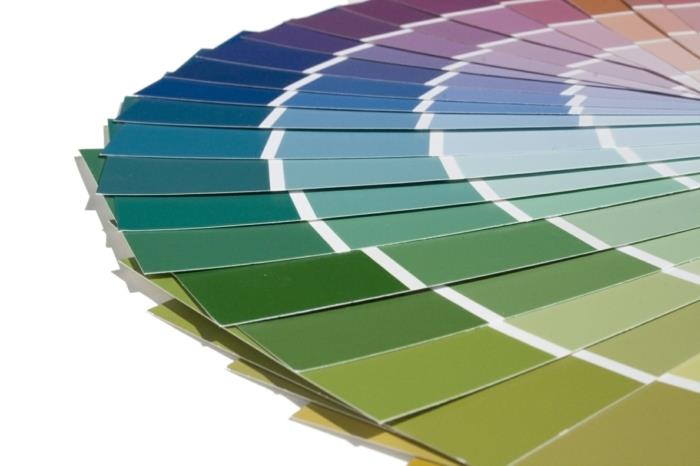 Psychυχολογία χρωμάτων παλέτα χρωμάτων τοίχου Levis Visualizer