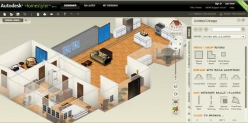 Σχεδιάστε δωρεάν το σχεδιασμό δωματίου homestyler online