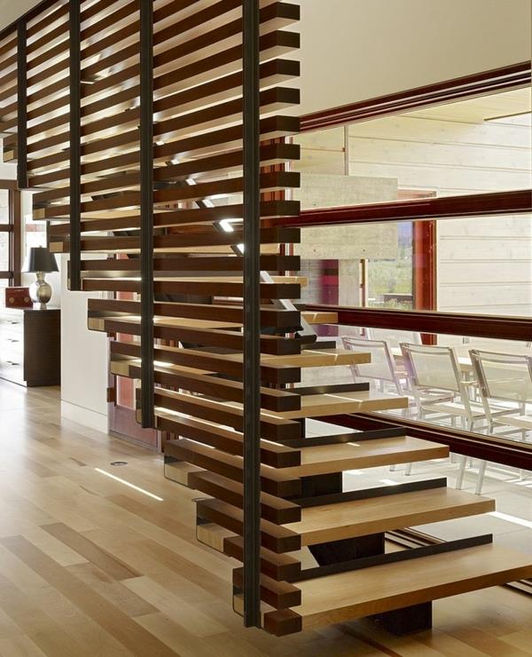 Ιδέες για διαχωριστικό δωματίου ξύλινο σχεδιασμό σκάλες διαχωριστικό δωματίου