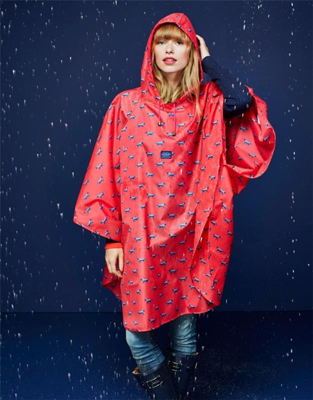Αδιάβροχο μόδας βροχής