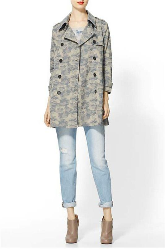 Καλοκαιρινό παλτό μόδας Rainwear