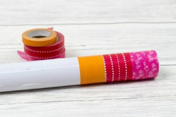 Οι βροχοποιοί μπερδεύουν υλικά με ταινία washi