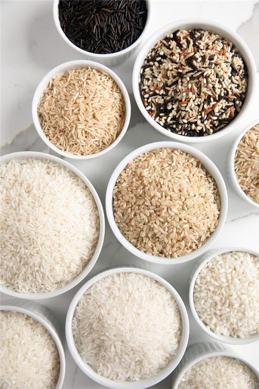 Διατροφή ρυζιού πολλά διαφορετικά είδη ρυζιού λευκό ρύζι η πιο δημοφιλής ποικιλία δεν είναι η πιο υγιεινή