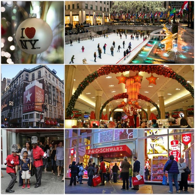 Ταξίδι και διακοπές διάσημοι χριστουγεννιάτικοι προορισμοί στη Νέα Υόρκη